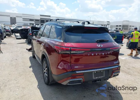 2024 Infiniti Qx60 Autograph Awd z USA, uszkodzony, nr VIN 5N1DL1HU3RC347853